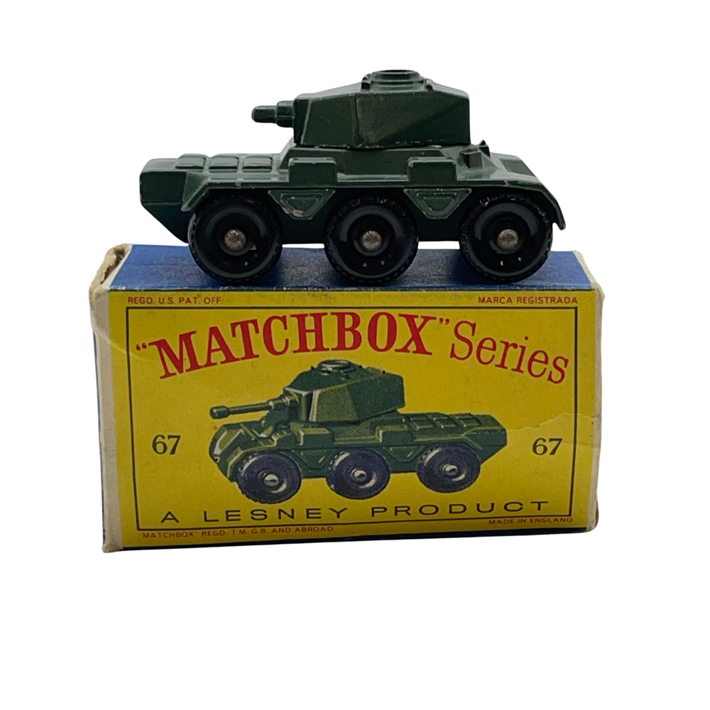 Matchbox Lesney #67A Saladin Armored Car 6x6 1959 Made in England